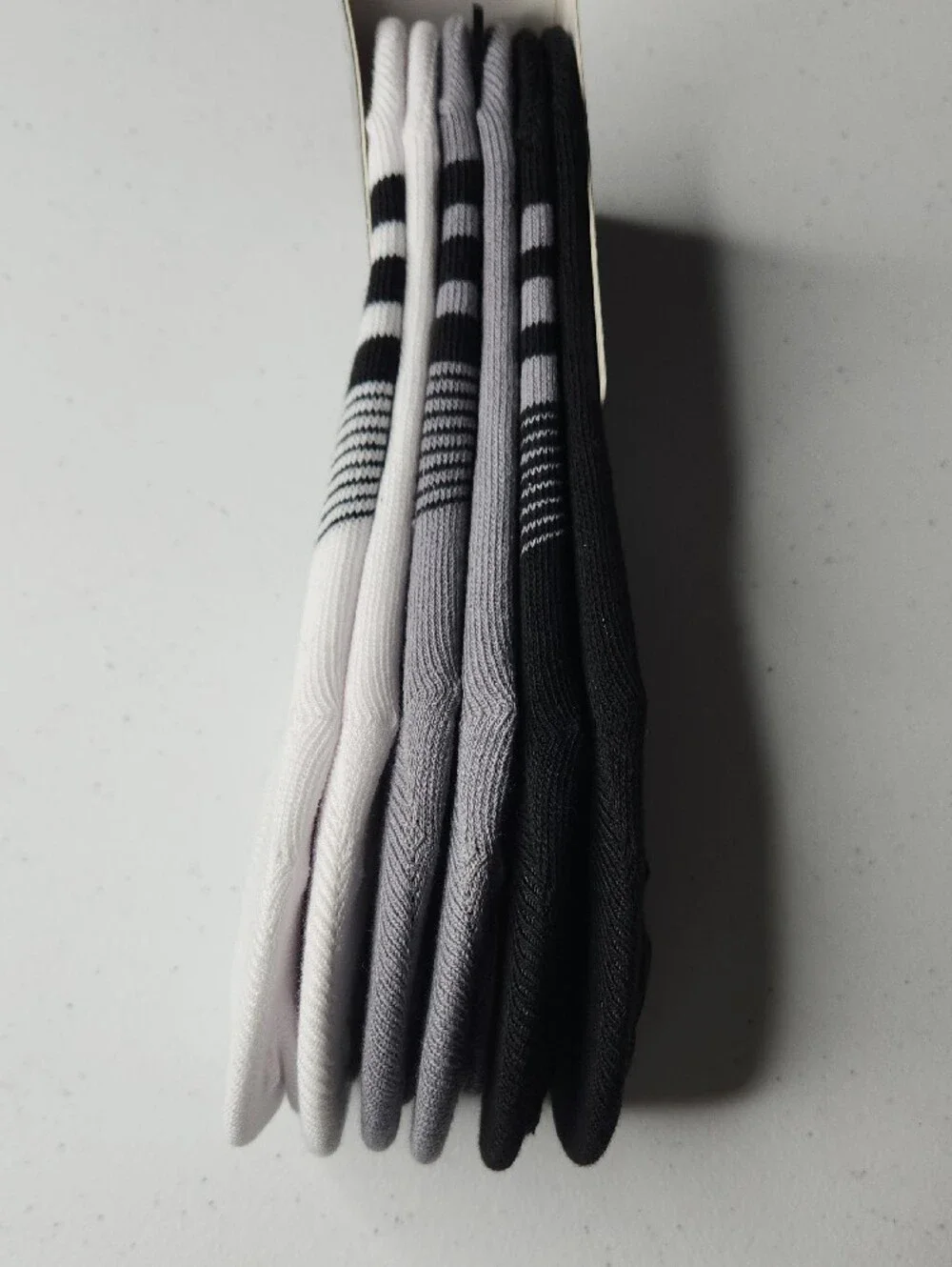 adidas Women's Superlite No-Show Sneaker Socks - White & Black